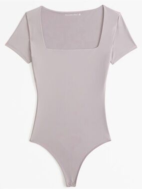 Abercrombie & Fitch Seamless Short-Sleeve Bodysuit
